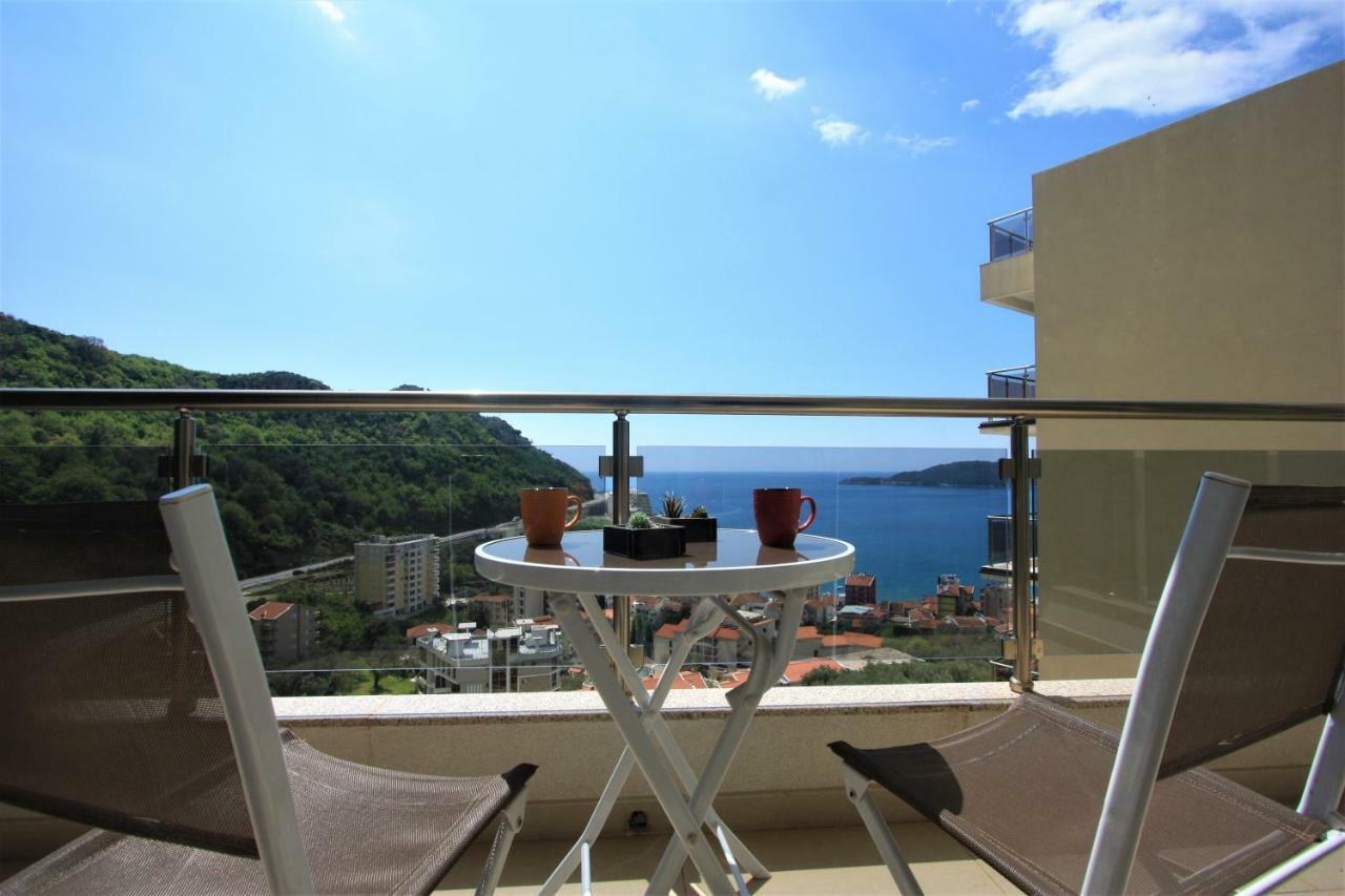 Amazing Sea View Apartment Zatvoren Budva Exterior foto