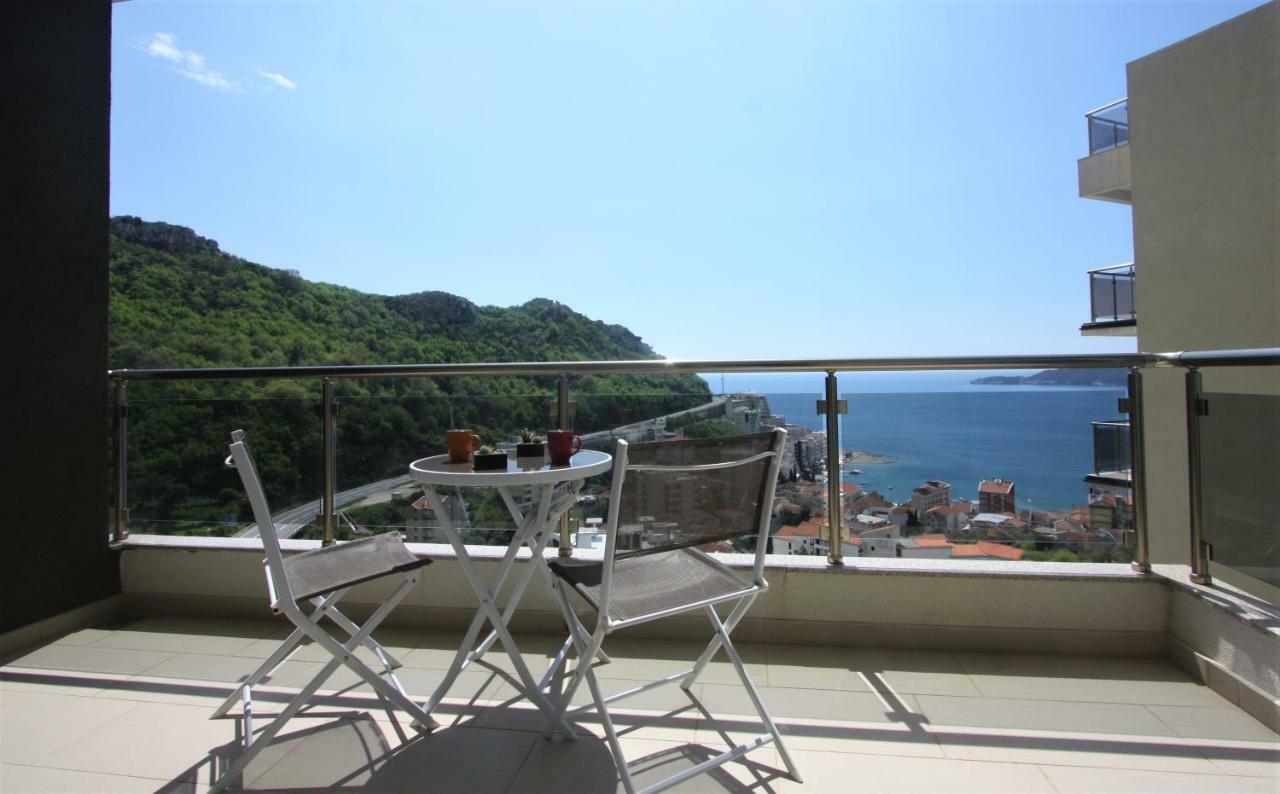 Amazing Sea View Apartment Zatvoren Budva Exterior foto